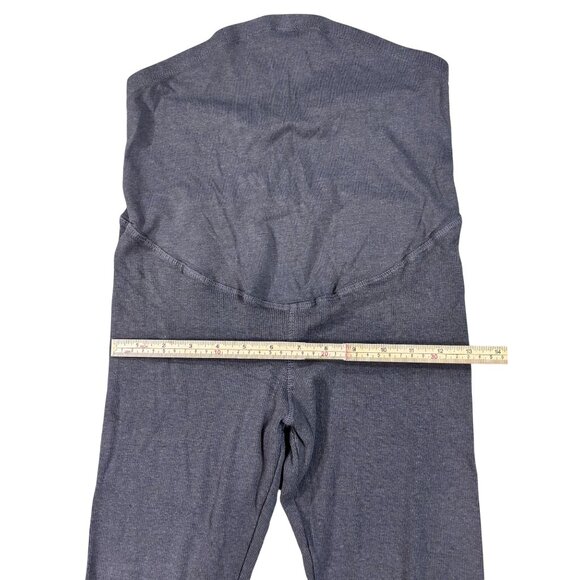 H&M Mama Maternity Leggings Medium Charcoal Gray Cotton Viscose Blend - Picture 12 of 15